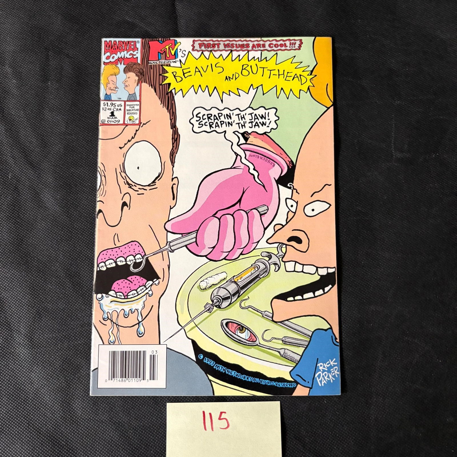 Beavis & Butt-head 1 Marvel Newsstand Edition (1 of 2)