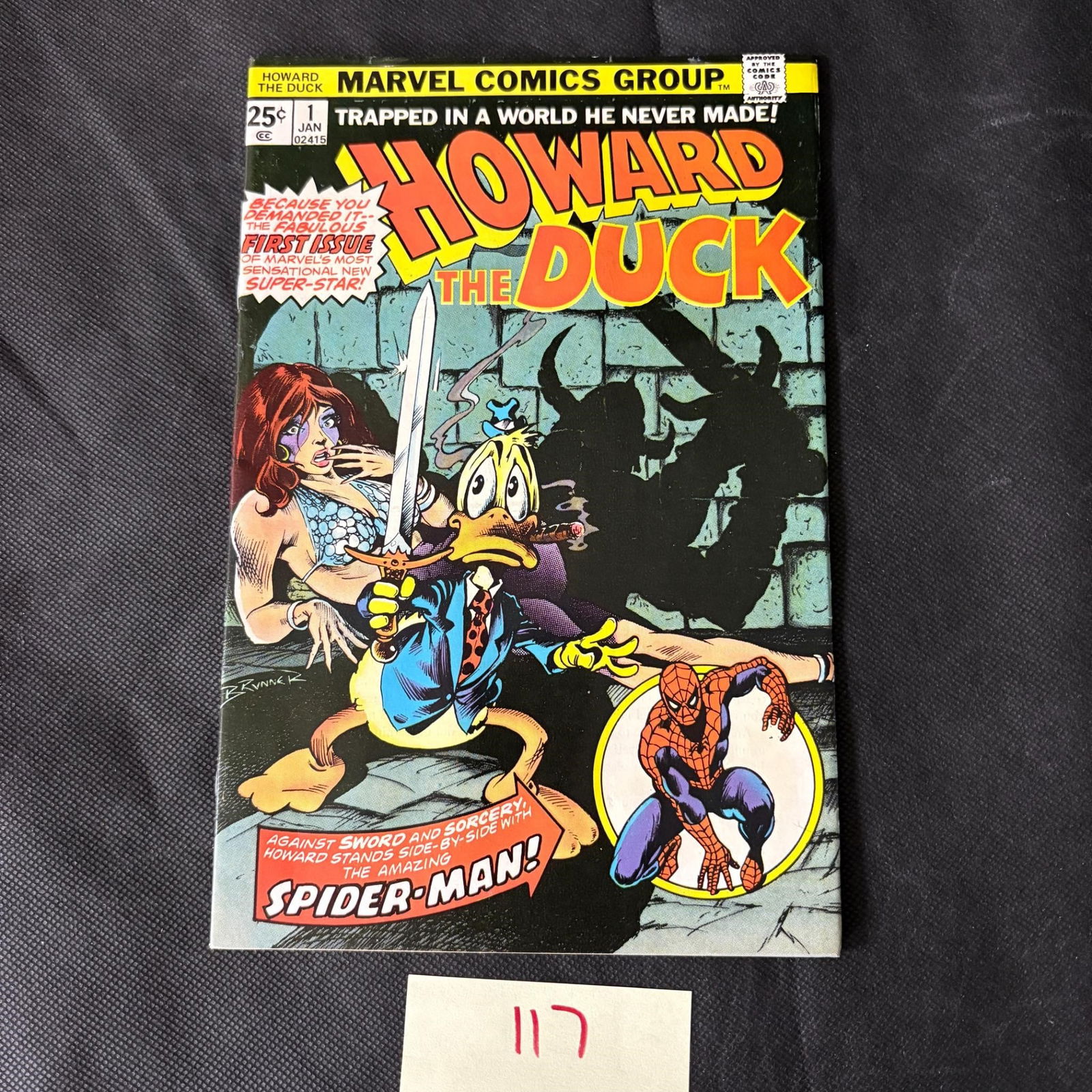 Marvel Comics Howard the Duck 1 Bronze Age Comic (1 of 2)