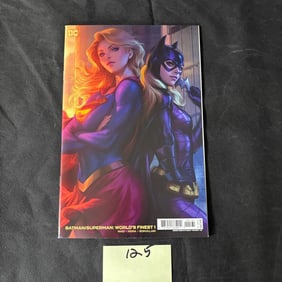 Batman/Superman Art Germ Variant Cover Comic Book