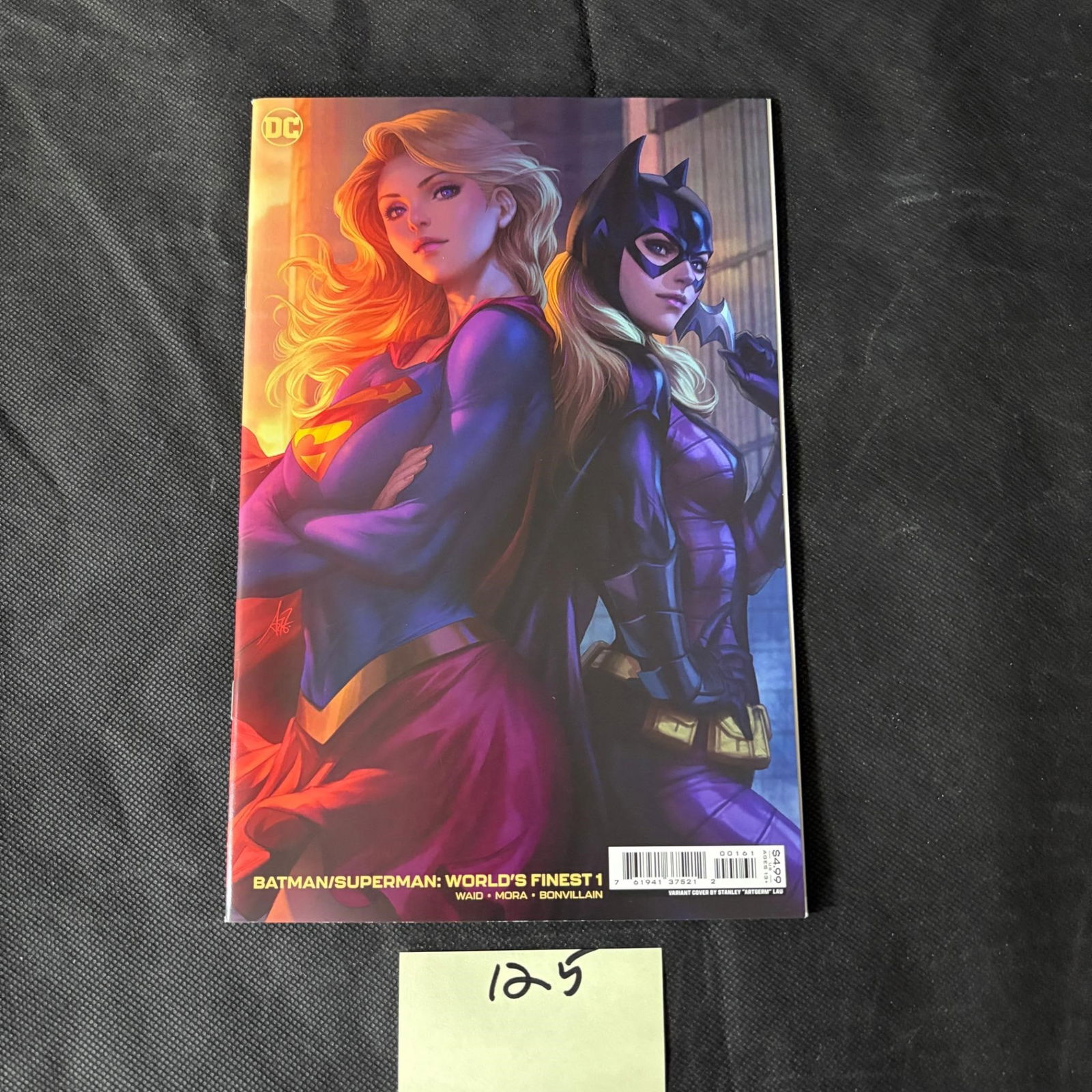 Batman/Superman Art Germ Variant Cover Comic Book (1 of 2)