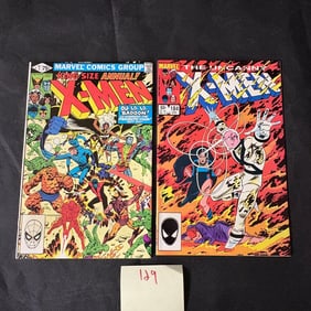 X-men 184 & Annual #5 Comic Books