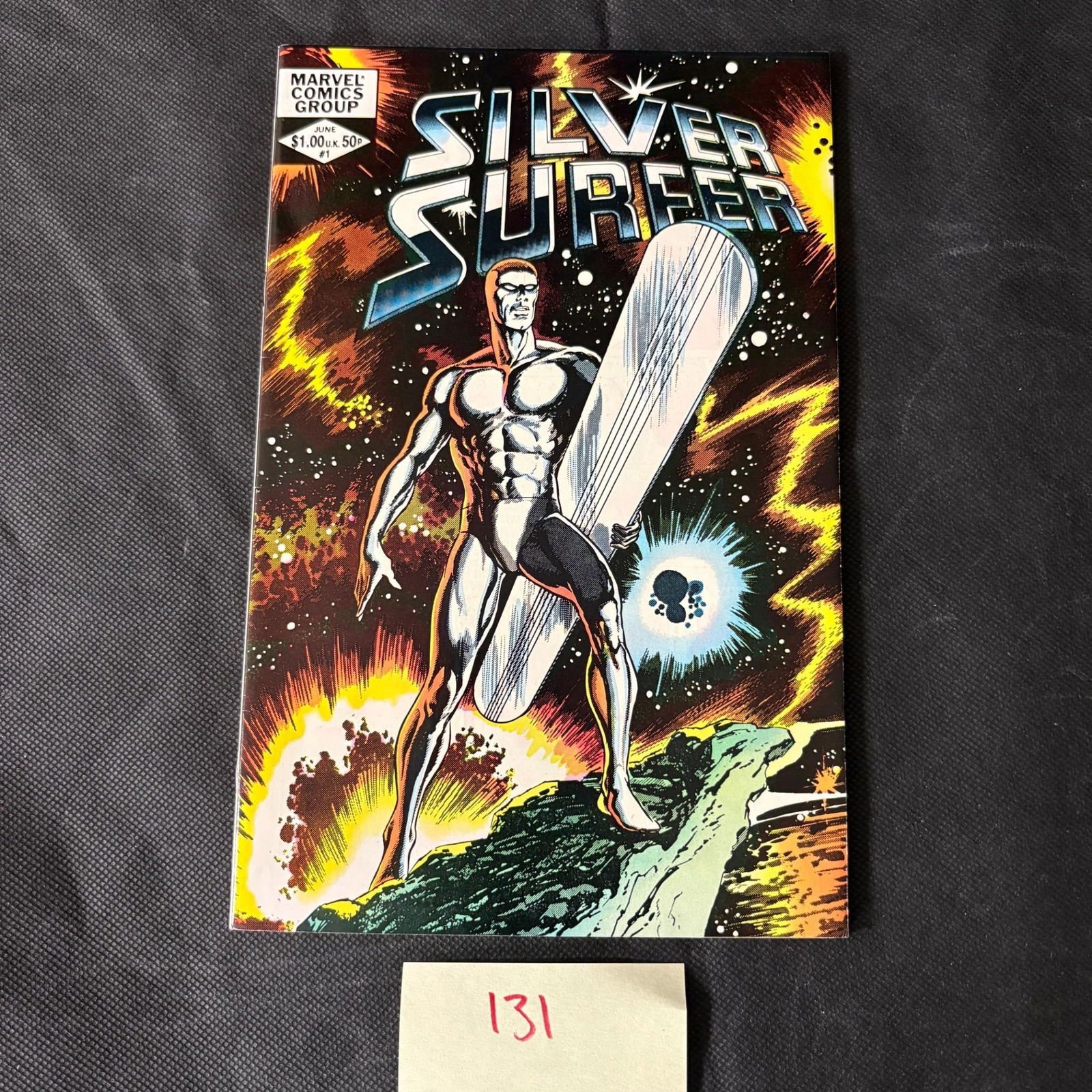 Silver Surfer 1 Marvel Bronze Age John Byrne Comic (1 of 2)