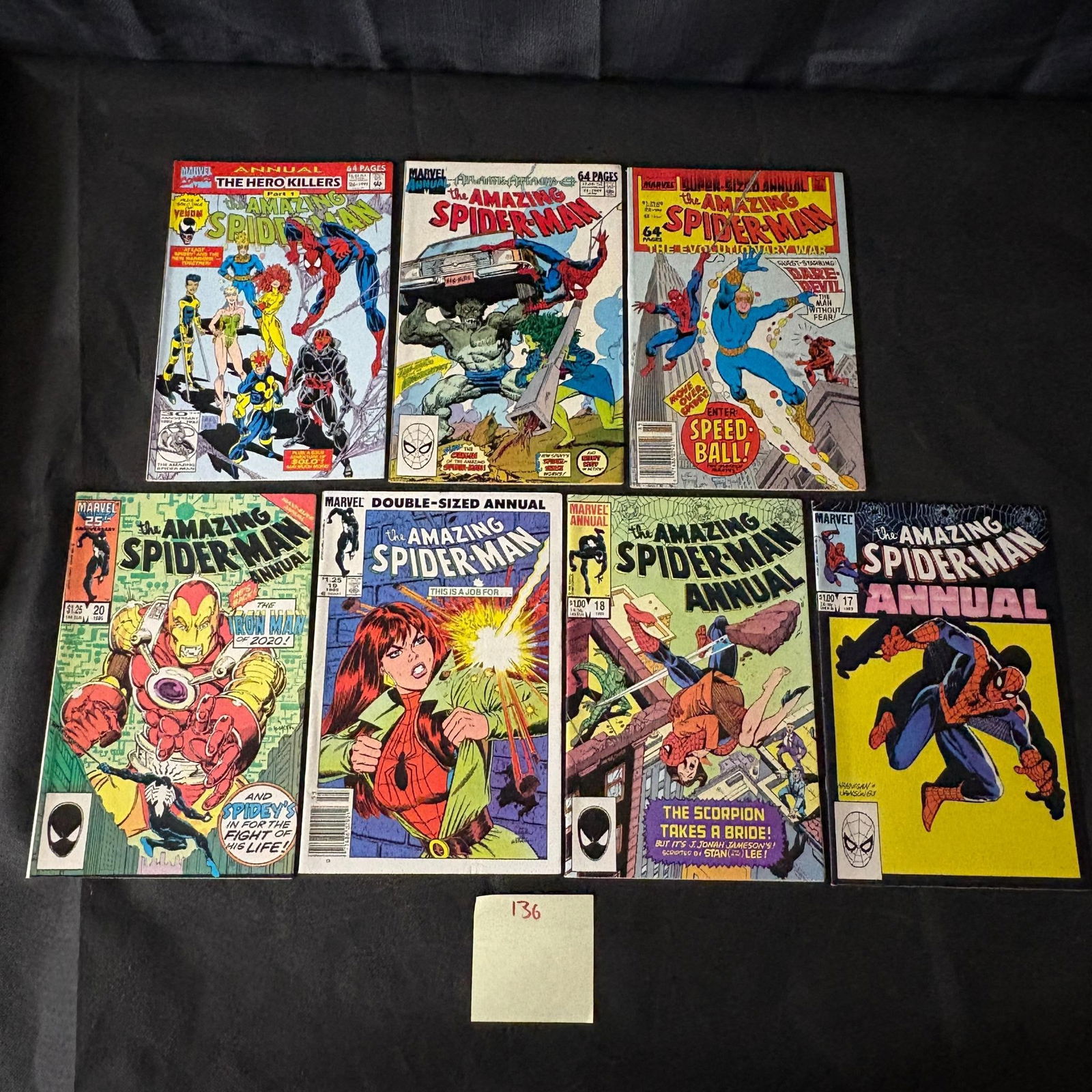 Marvel Comics Amazing Spider-man Annual Comics: We ship in-house! We ship internationally. We also offer pick up and we offer a discount for cash payments. Please look at pictures carefully to determine what you believe are the condition of each lo