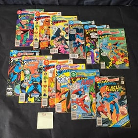 DC Comics Presents Feat. Superman Bronze Age Lot