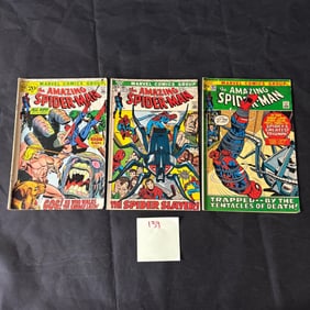 Marvel Comics Amazing Spider-man 103, 105, & 107