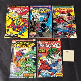 Amazing Spider-man 145-149 Bronze Age Comics