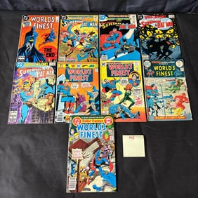 DC Comics World's Finest Bronze Age Comic Books