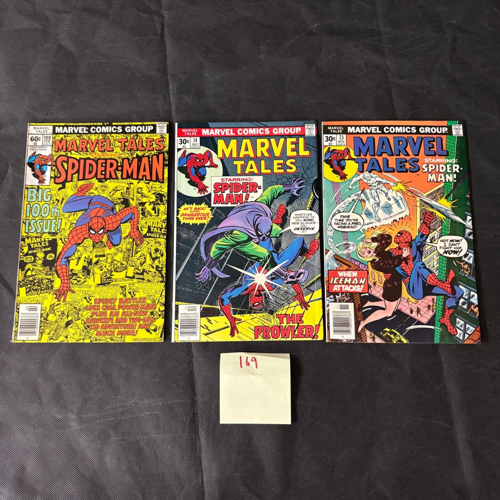 Marvel Tales Bronze Age Comics w/#100 Issue: We ship in-house! We ship internationally. We also offer pick up and we offer a discount for cash payments. Please look at pictures carefully to determine what you believe are the condition of each lo