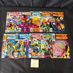 Marvel Comics Warlock Comic Books