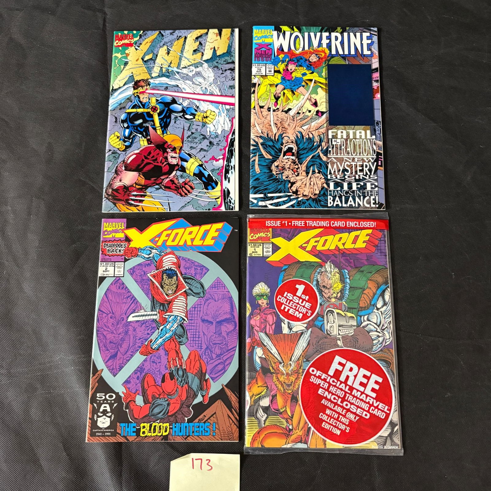 X-men Copper Age Mix of Key Comics: We ship in-house! We ship internationally. We also offer pick up and we offer a discount for cash payments. Please look at pictures carefully to determine what you believe are the condition of each lo