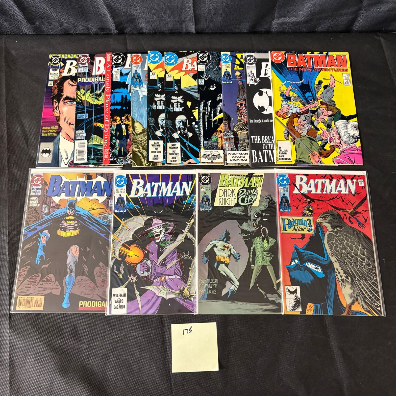 Batman Copper Age Comic Books (1 of 1)