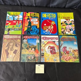 Adult Reader Comic Books w/ One-Fisted Comics