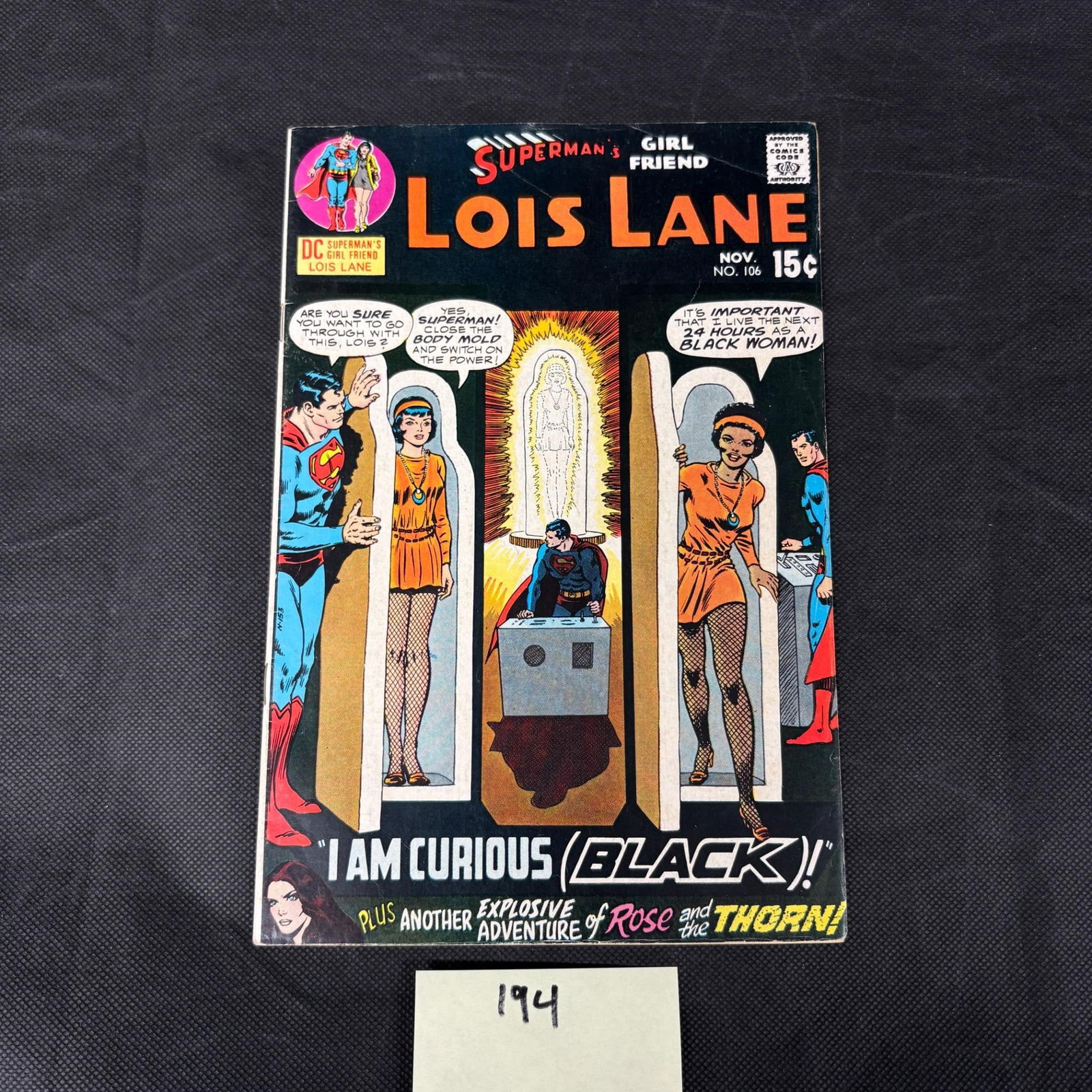 Lois Lane 106 Silver Age Key Comic Book (1 of 2)