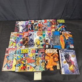 Mix of Marvel Copper Age Comic Books