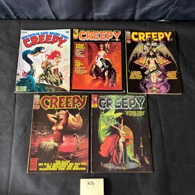Creepy Warren Publishing Bronze Age Horror Mags