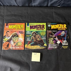 Monster Magazine Bronze Age Horror Lot
