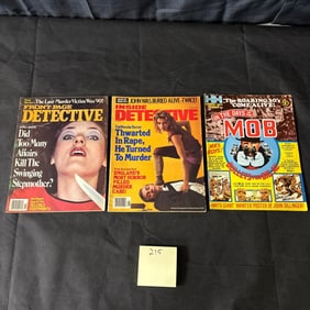 Detective Bronze Age Magazines