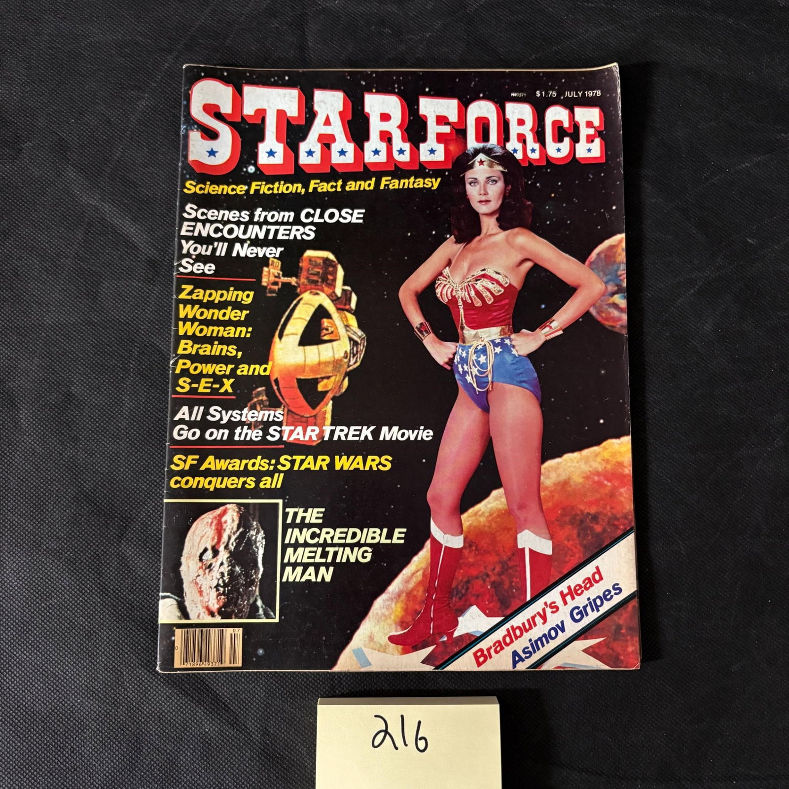 Starforce 1 Linda Carter Photo Cover: We ship in-house! We ship internationally. We also offer pick up and we offer a discount for cash payments. Please look at pictures carefully to determine what you believe are the condition of each lo