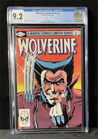 Wolverine Limited Series 1 CGC 9.2 Comic Book