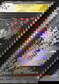 Razor Everette Hartsoe Signed CGC/JSA 9.8 Comic