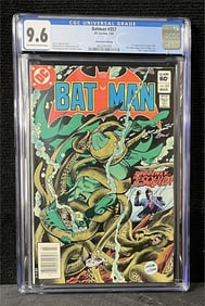 Batman 357 1st Jason Todd Newsstand Ed. CGC 9.6
