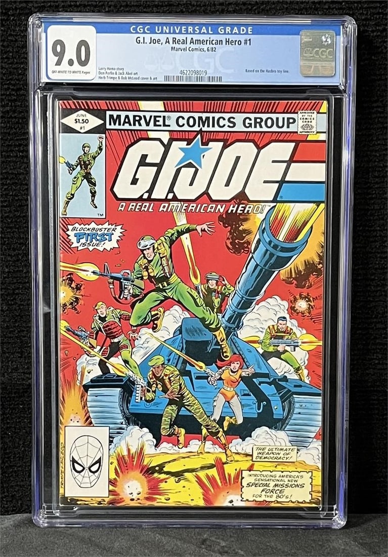 Marvel Comics Bronze Age G.I. Joe #1 CGC 9.4 (1 of 1)