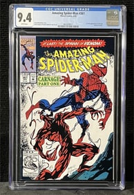 Amazing Spider-man 361 1st App Carnage CGC 9.4
