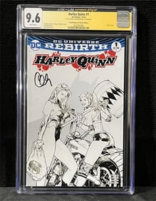 Clay Mann Signed Harley Quinn #1 CGC/JSA 9.8