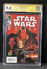 Hayden Christensen Signed Comic CGC SS 9.4
