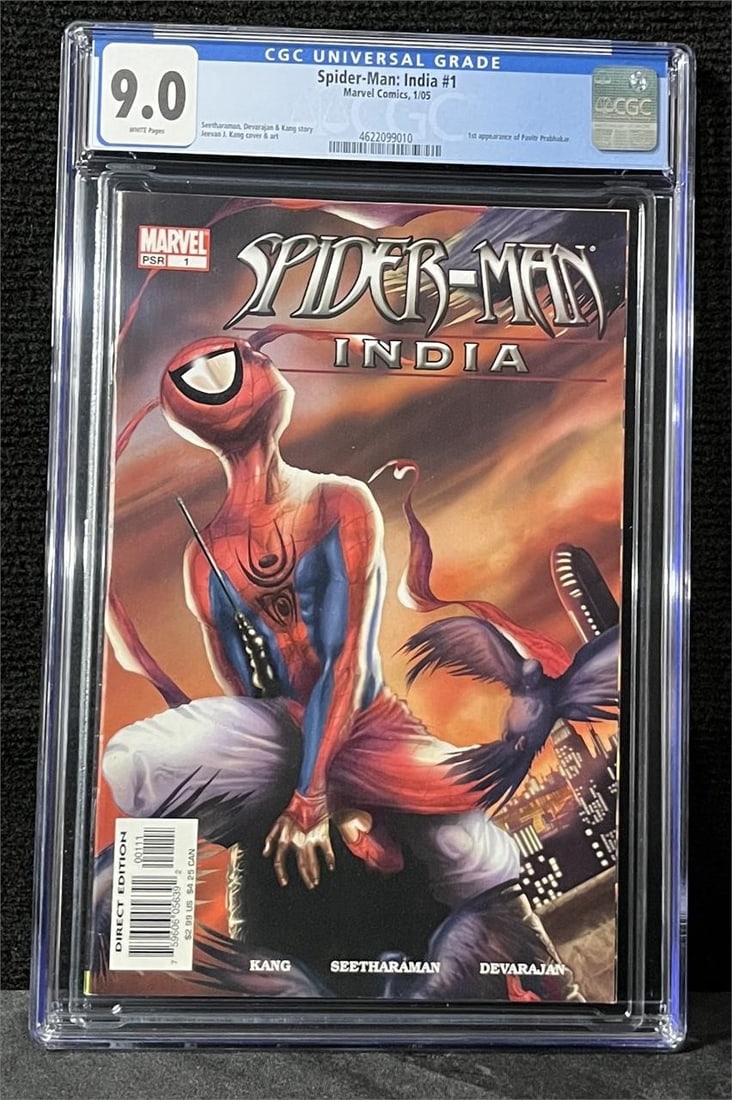Spider-man India 1 1st App key CGC 9.0 (1 of 1)