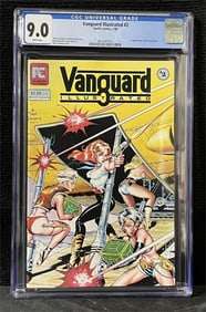 Vanguard Illustrated 2 Dave Stevens Art CGC 9.0