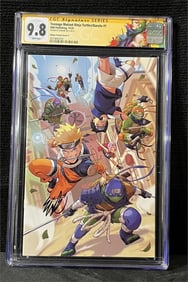TMNT/Naruto Ejikure Signed Comic CGC SS 9.8