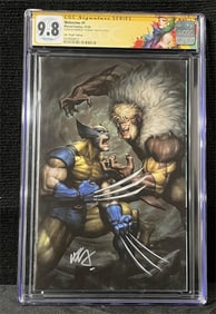 Wolverine 1 Signed Lim Virgin Variant CGC SS 9.8