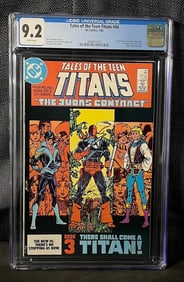 Teen Titans 1st App Jericho & Nightwing CGC 9.2