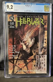 Hellblazer 1 DC Key Comic CGC 9.2