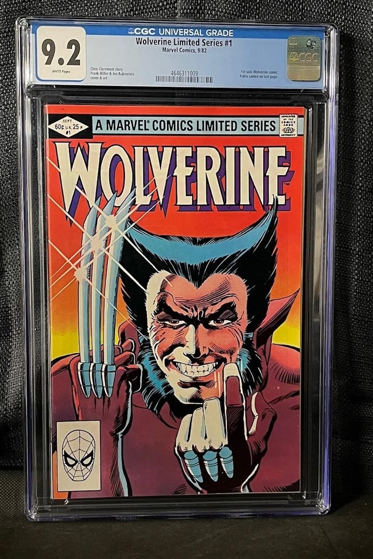 Wolverine Limited series 1 CGC 9.2 (1 of 1)