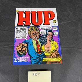 HUP 1 R. Crumb Art Donald Trump Cover 2nd Printing