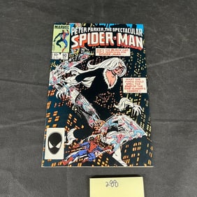 Spectacular Spider-man 90 1st Black Costume Comic