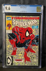 Spider-man 1 Todd McFarlane Art CGC 9.6