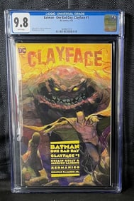 Batman One Bad Day Clayface CGC 9.8