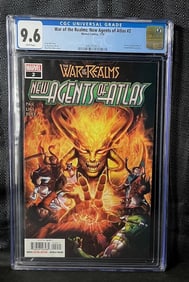 WOR: New Agents Atlas 1st Sword Master CGC 9.6