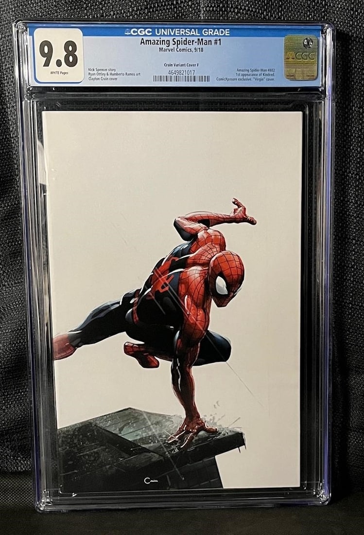 Amazing Spider-man 1 Crain Virgin Variant CGC 9.8 (1 of 1)