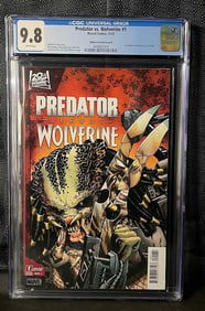 Predator vs Wolverine McKone Variant CGC 9.8