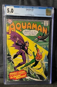 Aquamn 29 CGC 5.0 DC Silver Age Comic Book