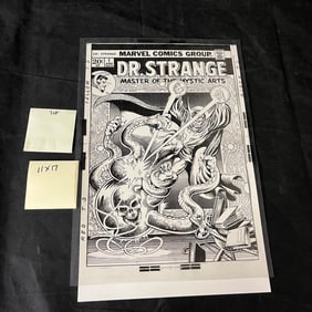 Dr. Strange #1 B/W Printing Proof Bronze Age Key