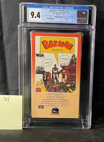 Batman the Movie Sealed VHS CGC 9.4