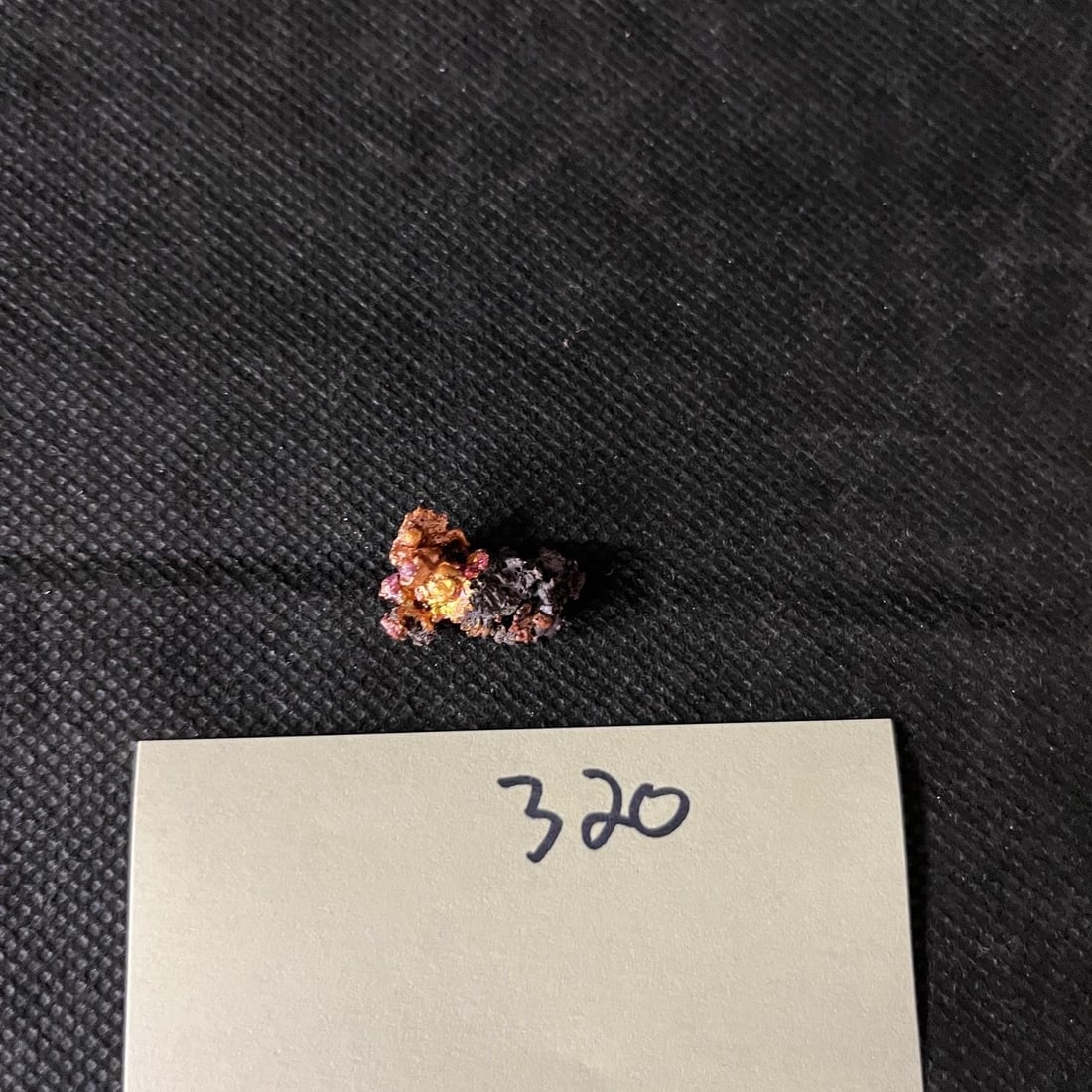 Meteor Fragment Find, Heavy Copper Content (1 of 3)