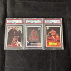 PSA Graded Basketball Cards, Michael Jordan +