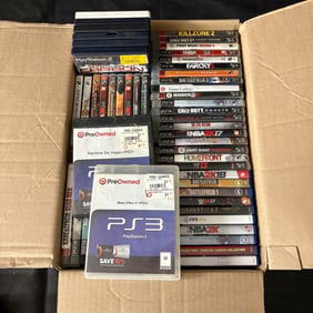 Playstation Video Games, PS2, PS3