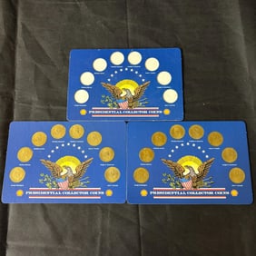 Shell Presidential Collector Coins and Displays